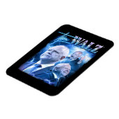 Tim Walz Retro jaren 90 stijl Magneet (Linkerzijde)