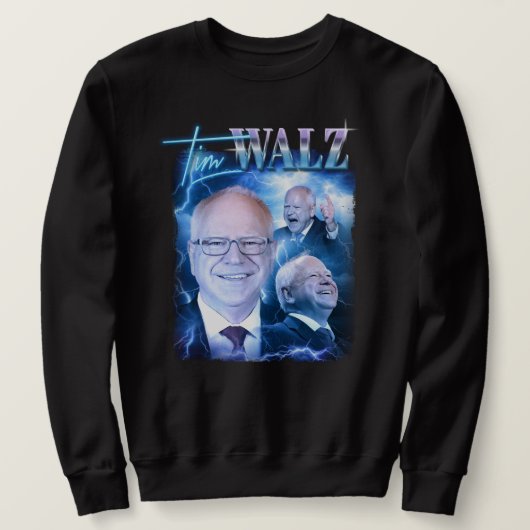 Tim Walz Retro jaren '90 Trui (Design voorkant)