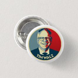 Tim Walz Ronde Button 3,2 Cm