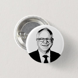 Tim Walz Ronde Button 3,2 Cm