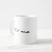 Tim Walz Signature Koffiemok (Voorkant links)