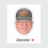 Tim Walz Sticker (Vel)