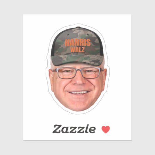 Tim Walz Sticker (Vel)
