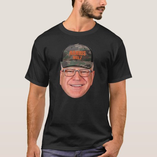 Tim Walz T-shirt (Voorkant)