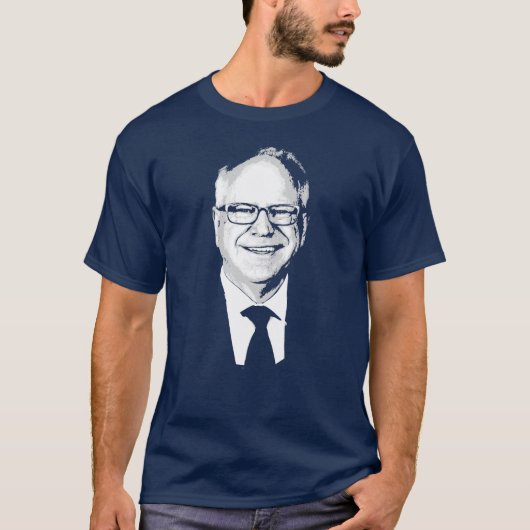 Tim Walz T-shirt (Voorkant)