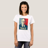 Tim Walz T-shirt (Voorkant volledig)