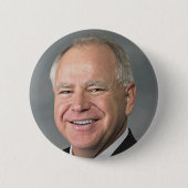 Tim Walz VP Ronde Button 5,7 Cm (Voorkant)