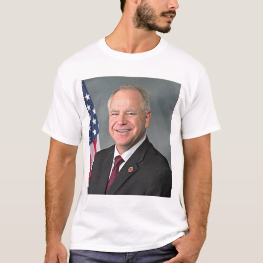Tim Walz VP T-shirt (Voorkant)