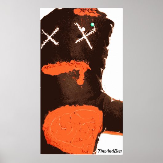 TimAndBen Zombie VooDoo Doll Poster (Voorkant)
