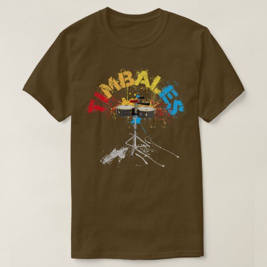 Timbal drums t-shirt (Design voorkant)