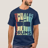 Timbales Drums  Premium T-shirt (Voorkant)