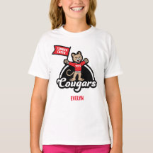 Timber Creek Elementary Cougar Mascotte T-shirt