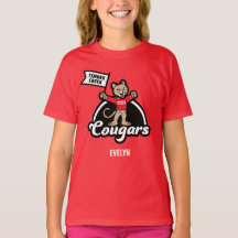 Timber Creek Elementary Cougar Mascotte T-shirt