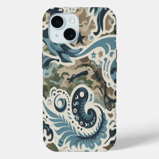 Timber Duck Camo Klassiek patroon Case-Mate iPhone Case (Achterkant)