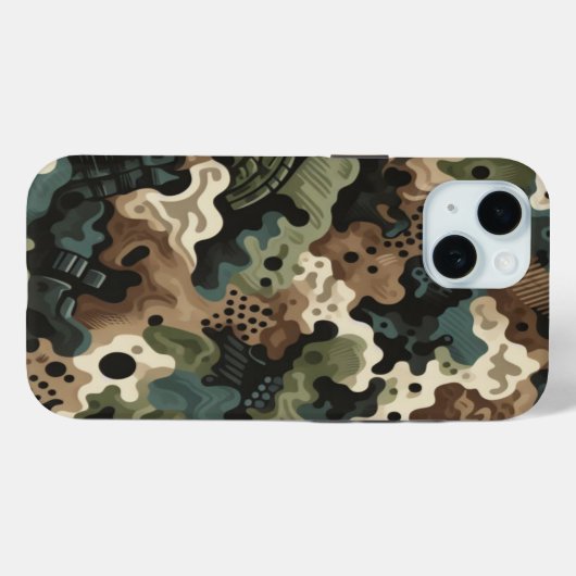 Timber Duck Camo Klassiek patroon Case-Mate iPhone Case (Achterkant (horizontaal))
