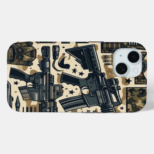 Timber Duck Camo Klassiek patroon Case-Mate iPhone Case (Achterkant (horizontaal))