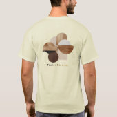Timber Harmony Abstract T-shirt (Achterkant)