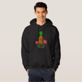 Timber Pines Florida Ananas Bloem Hoodie (Voorkant volledig)