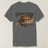 Timber Rattlesnake Crotalus grudus 1 T-shirt (Design voorkant)