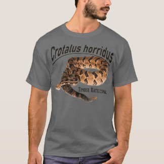 Timber Rattlesnake Crotalus grudus 1 T-shirt