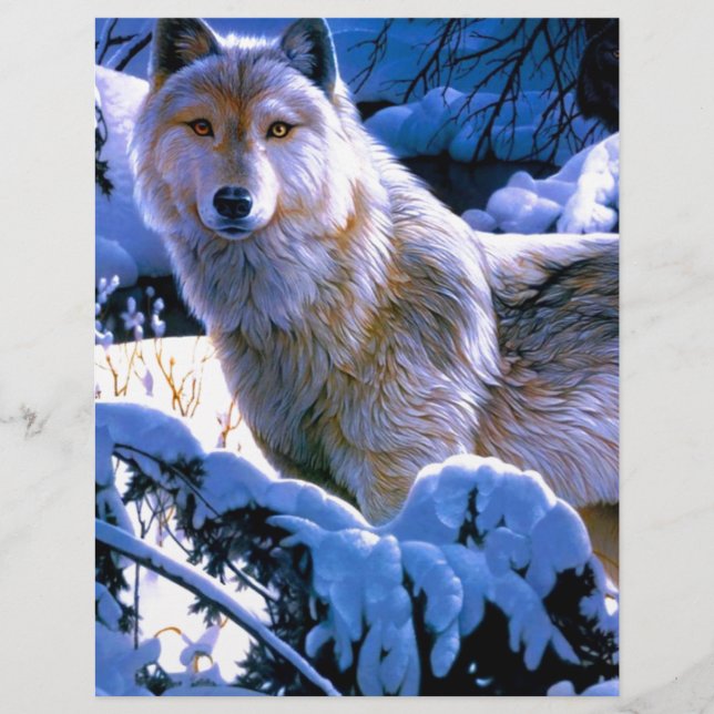Timber Wolf Art Gifts (Voorkant)