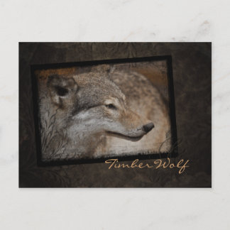Timber Wolf Briefkaart