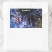 TIMBER WOLF EYES Wildlife Supporter Stickers (Tas)
