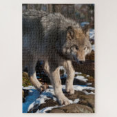 Timber Wolf Jigzaag Puzzle Legpuzzel (Verticaal)