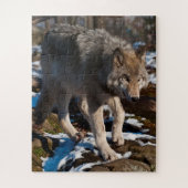 Timber Wolf Jigzaag Puzzle Legpuzzel (Verticaal)