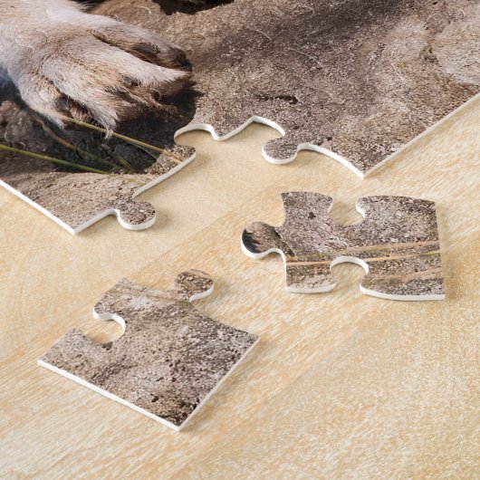 Timber Wolf Legpuzzel (Zijkant)