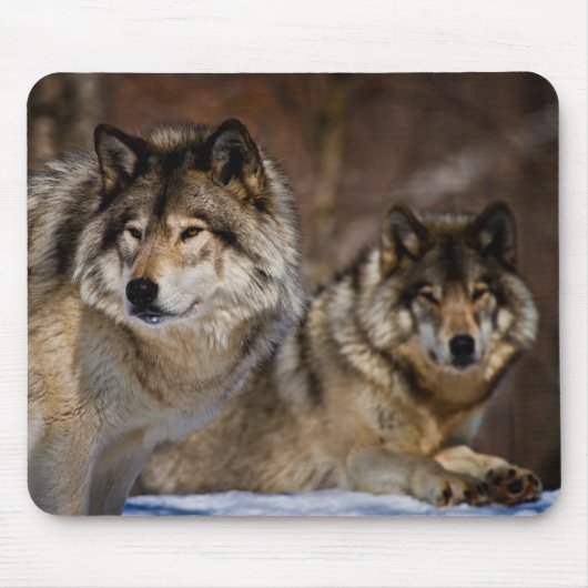 Timber Wolf Muismat (Voorkant)