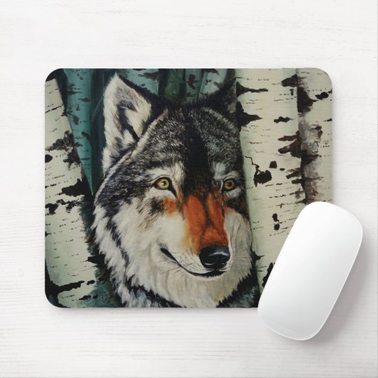 "Timber Wolf" Muismat (Met muis)