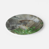 Timber Wolf Papieren Bordje (Gekanteld)