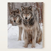 Timber Wolf Planner (Achterkant)
