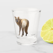 Timber Wolf shotglas Shot Glas (Voorkant)