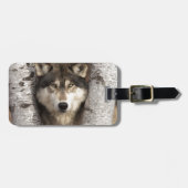 Timber wolf van Jim Zuckerman Bagagelabel (Voorkant horizontaal)