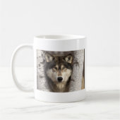 Timber wolf van Jim Zuckerman Koffiemok (Links)