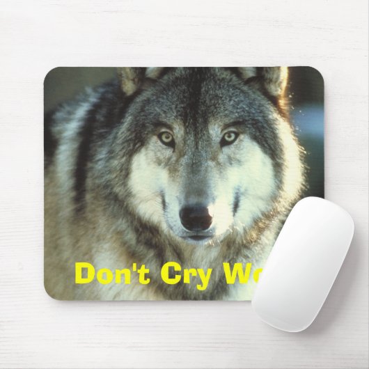 Timber-Wolf van JungleWalk.com Muismat (Met muis)