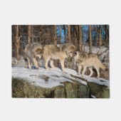 Timber Wolves Deurmat (Voorkant)