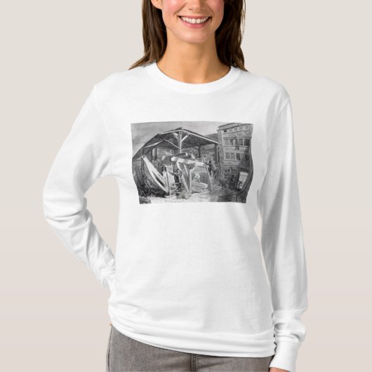 Timber Yard, Finsbury, 1825 T-shirt (Voorkant)