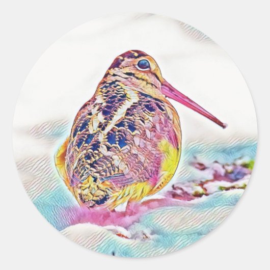 Timberdoodle Grote Stickers (Voorkant)