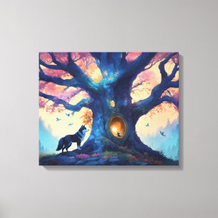 Timberland Wolf Canvas Afdruk