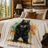Timberline Gaze Fireside Wildernis Fleece Deken