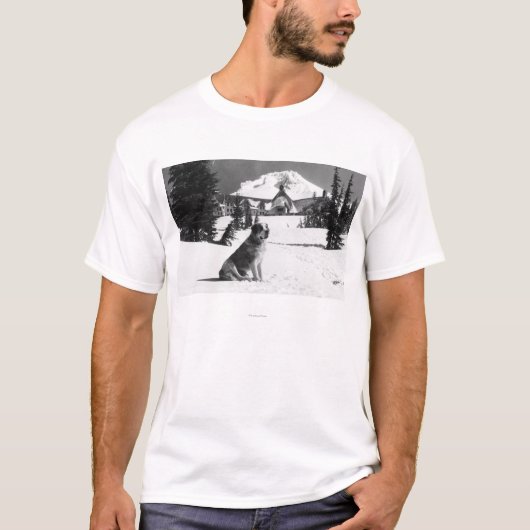Timberline Lodge en "Lady" de eigenaar T-shirt (Voorkant)