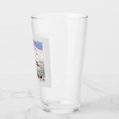 Timberline Lodge ~ Mount Hood kussen Glas (Links)