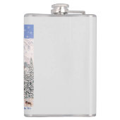 Timberline Lodge ~ Mount Hood kussen Heupfles (Achterkant)