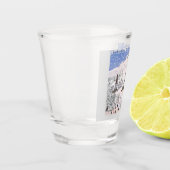 Timberline Lodge ~ Mount Hood kussen Shot Glas (Links)