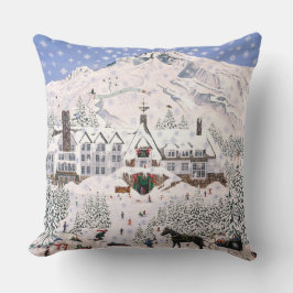 Timberline Lodge ~ Mount Hood Pillow Kussen