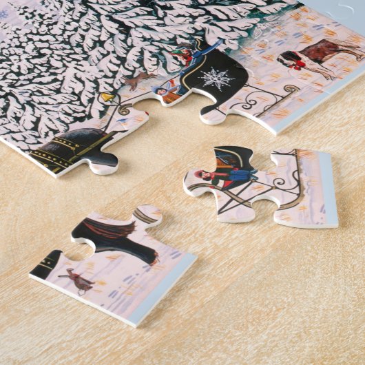 Timberline Lodge Puzzle Legpuzzel (Zijkant)