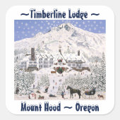Timberline Lodge Sticker (Voorkant)